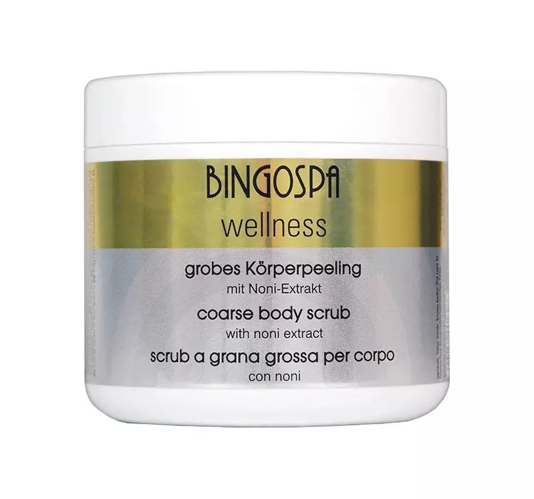 BINGOSPA BODY SCRUB LOYUS AND NONI GRUBOZIARNISTY PEELING DO CIAŁA 550G