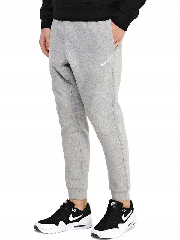 Nike Męskie Spodnie Dresowe Fleece Swoosh Basic