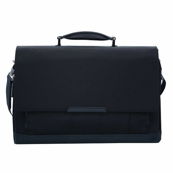 Leonhard Heyden Jersey Messenger Briefcase 42 cm komora na laptopa black