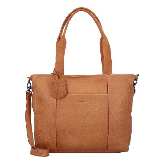 Burkely Just Jolie Torba na ramię Skórzany 34 cm Komora na laptopa cinnamon cognac