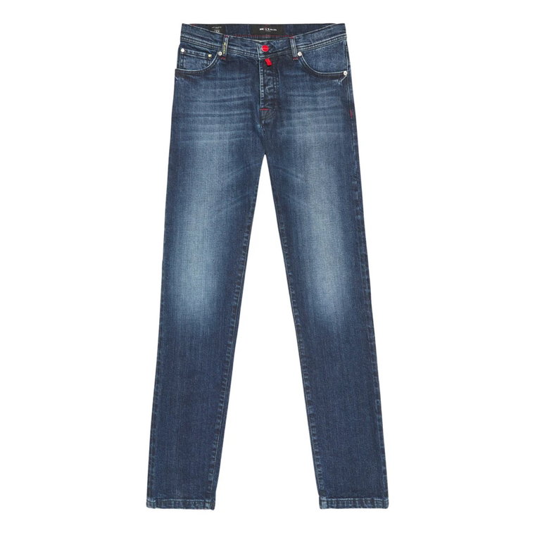 Slim Fit Denim Jeans Kiton