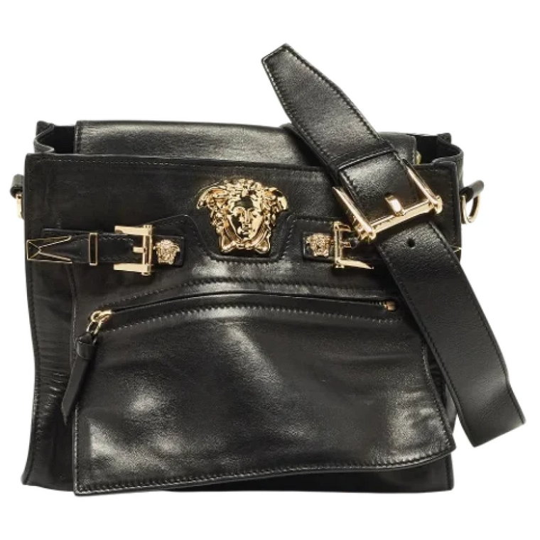 Pre-owned Leather shoulder-bags Versace Pre-owned