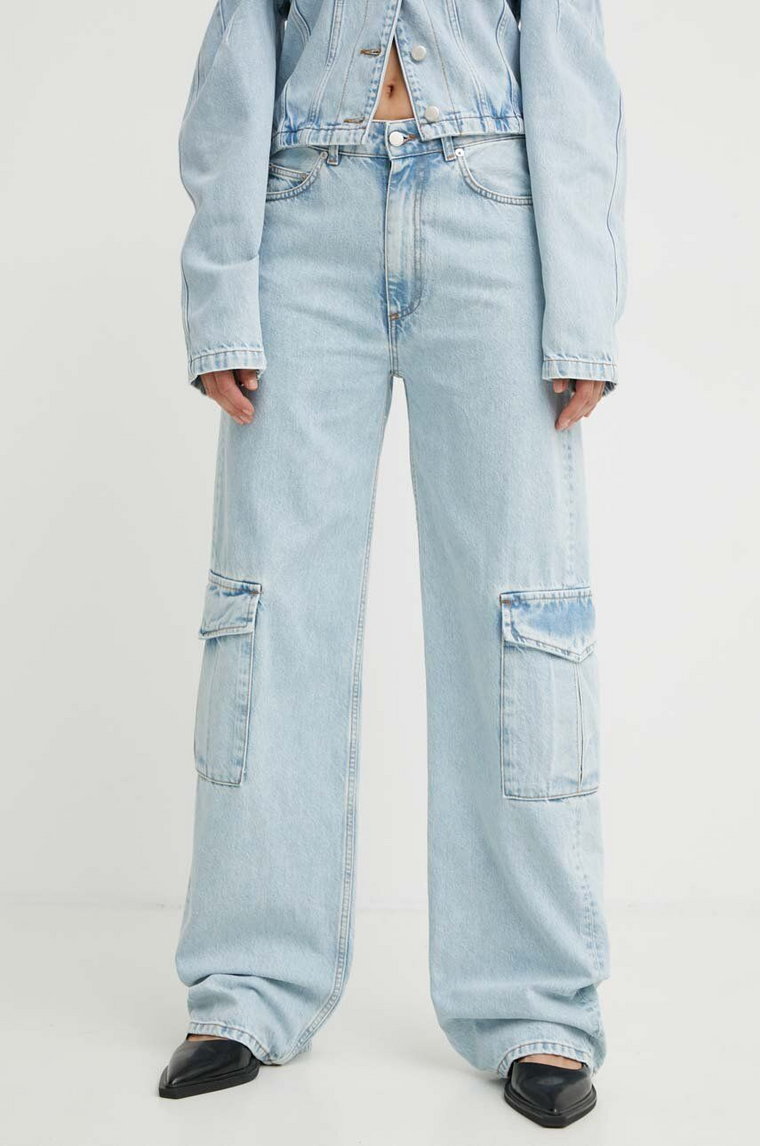 K+LUSHA jeansy damskie high waist KLEPINETDF129KLW06
