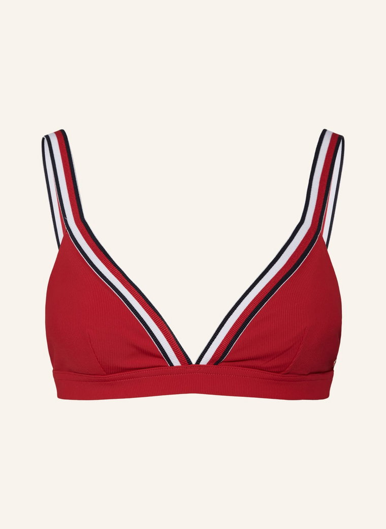 Tommy Hilfiger Góra Od Bikini Trójkątnego rot