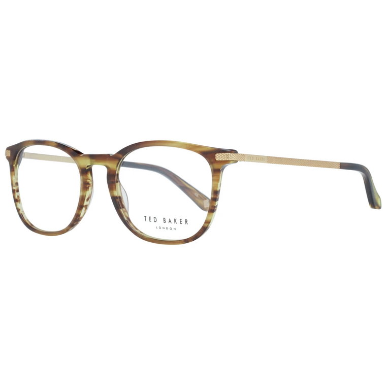 Brązowe Męskie Okulary Optyczne Ted Baker