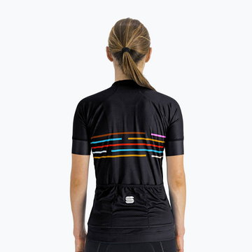 Koszulka rowerowa damska Sportful Vélodrome czarna 1121032 | WYSYŁKA W 24H | 30 DNI NA ZWROT