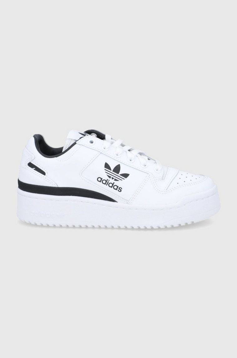 adidas Originals buty skórzane Forum Bold GY5921 kolor biały