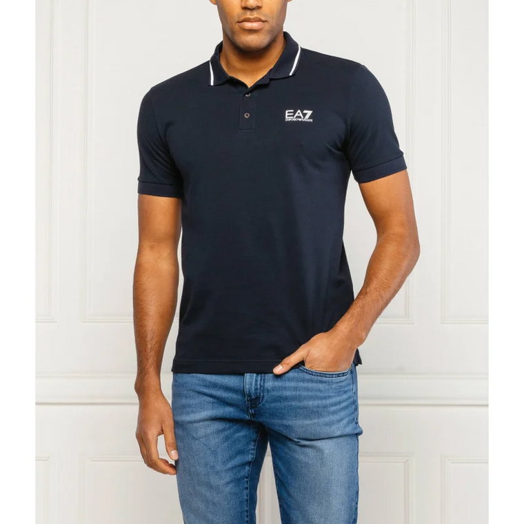 EA7 Polo | Regular Fit | pique