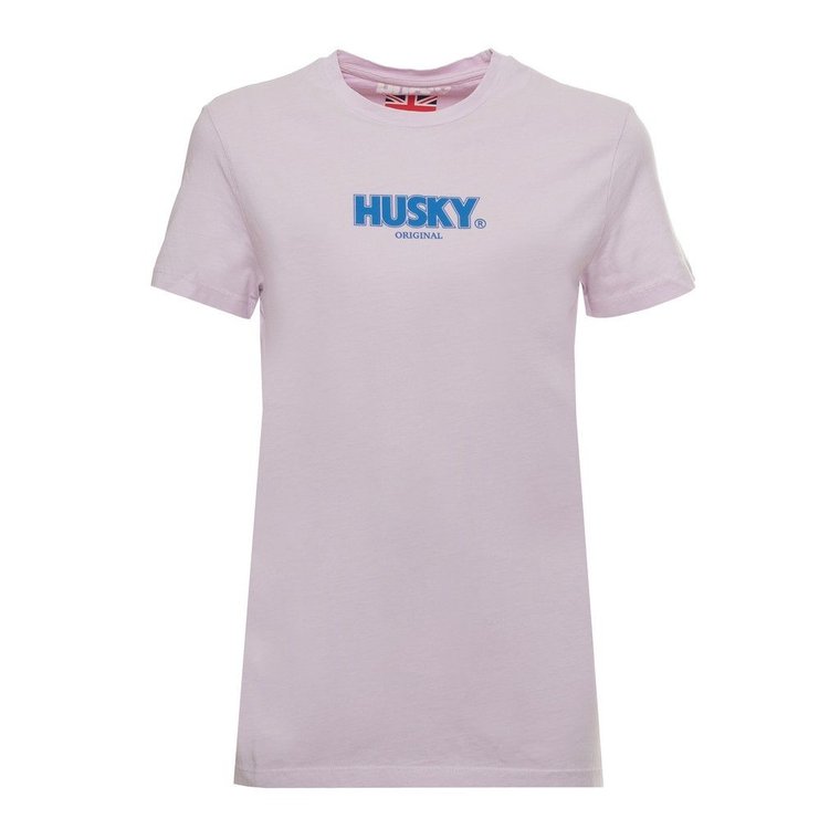 Koszulka T-shirt marki Husky model HS23BEDTC35CO296-SOPHIA kolor Niebieski. Odzież damska. Sezon: Cały rok