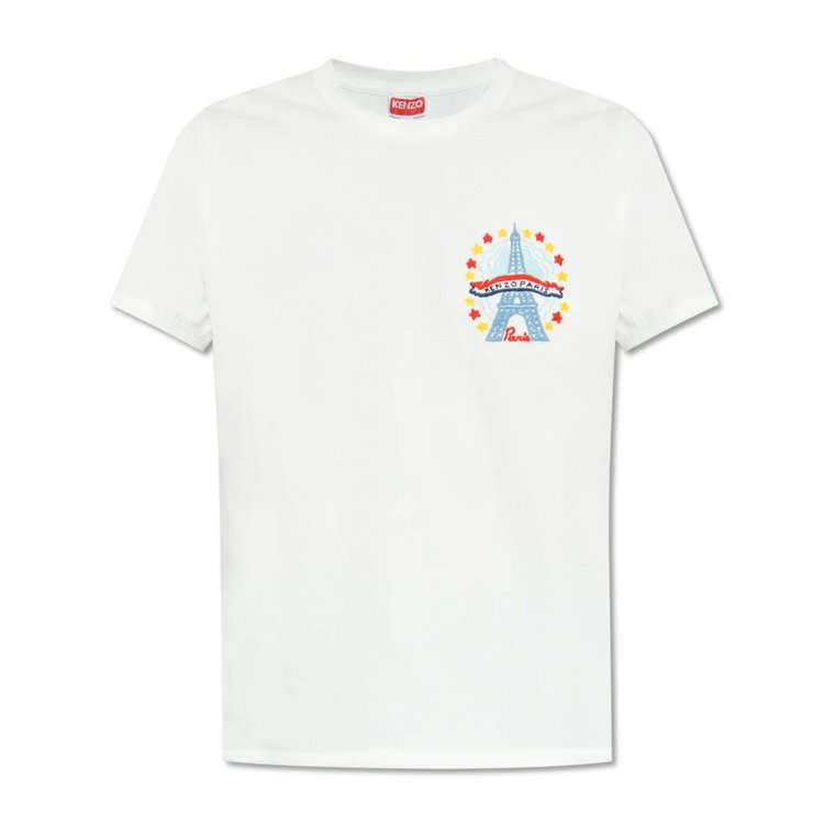T-shirt z logo Kenzo