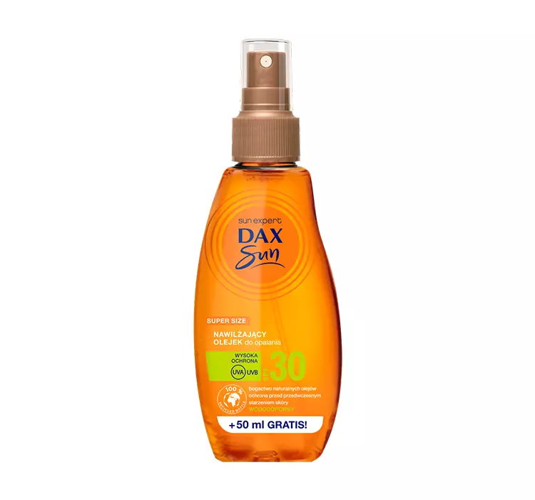 DAX SUN NAWILŻAJĄCY OLEJEK DO OPALANIA SPF 30 200ML