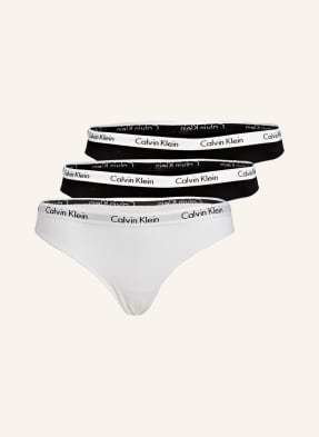Calvin Klein Figi Carousel, 3 Szt. W Opakowaniu schwarz