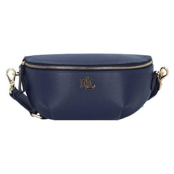 Lauren Ralph Lauren Marcy Saszetka Skórzany 25.5 cm refined navy