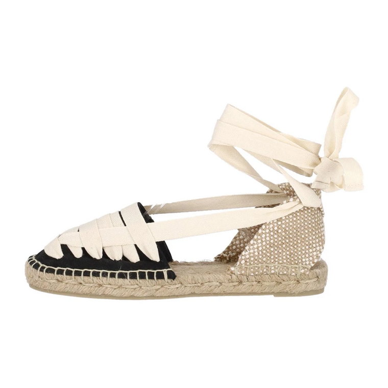 Eleganckie Espadryle z Koronką Castañer