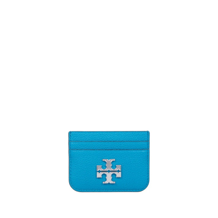 Eleanor Pebbled Etui na Karty - Stylowe i Funkcjonalne Tory Burch