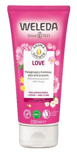 Weleda Aroma Shower Love Kremowy Płyn pod prysznic