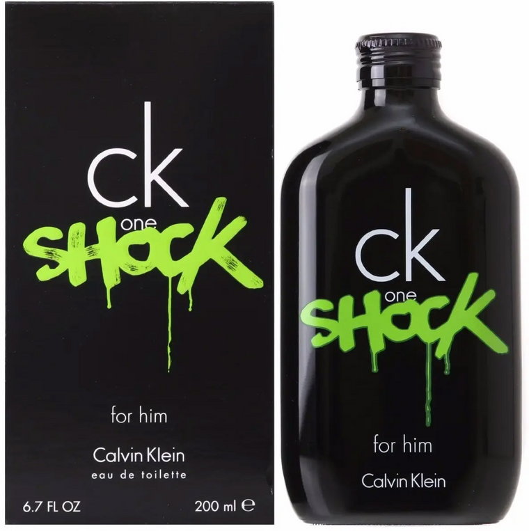 Woda toaletowa męska Calvin Klein CK One Shock For Him 200 ml (3607342401426). Perfumy męskie