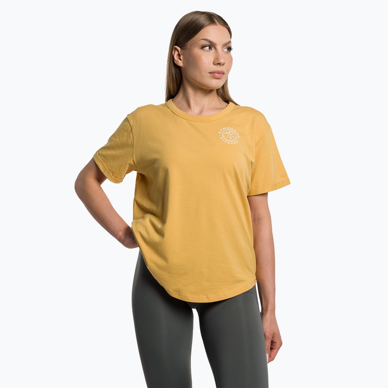 Koszulka treningowa damska Gymshark GFX Legacy Tee yellow/white