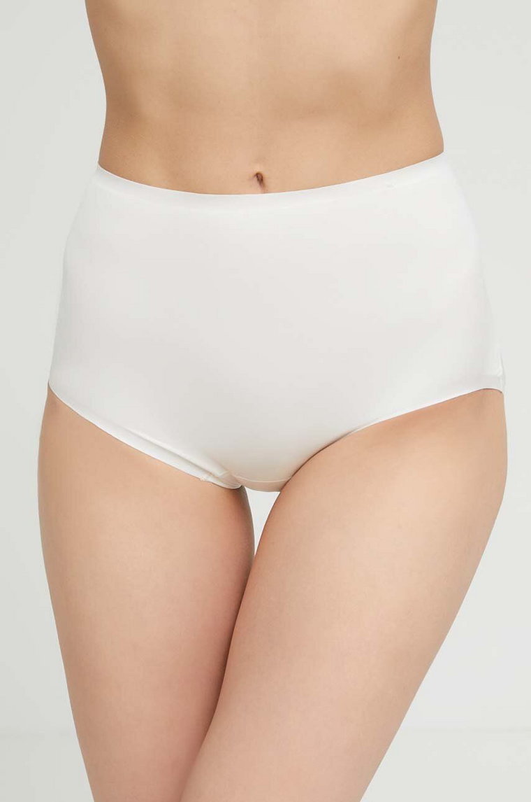 Spanx figi modelujące Shaping Satin kolor biały z satyny