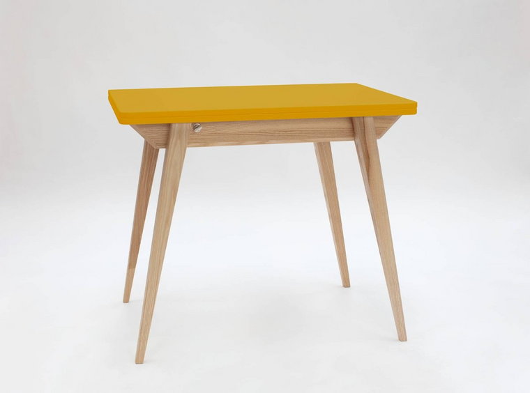 Stół ENVELOPE Rozkładany 90x65cm Żółty (Ciemna Cytryna)