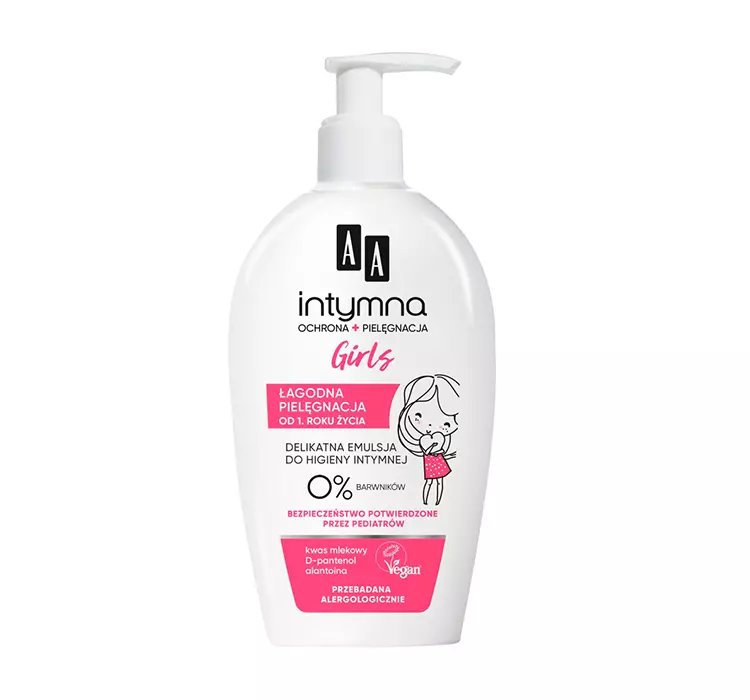 AA BABY GIRL EMULSJA DO HIGIENY INTYMNEJ 300ML