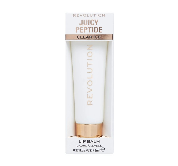 Makeup Revolution Juicy Peptide balsam do ust Clear Ice 8ml