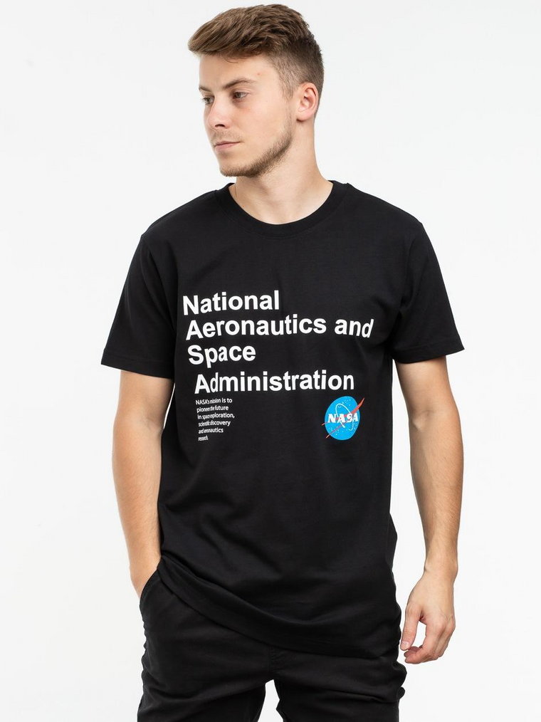 MT1166 NASA Definition Tee Black