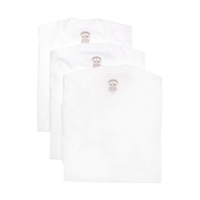 Cotton Crewneck Undershirt (3 paczki) Brooks Brothers