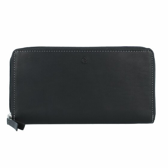 Esquire Esquire Dallas Wallet Leather 19 cm schwarz