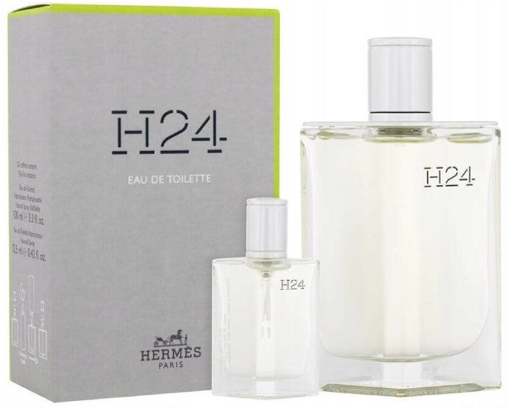 Zestaw Hermes Terre D'hermes H24 100 ml + Woda perfumowana 12.5 ml (3346130012580). Perfumy męskie