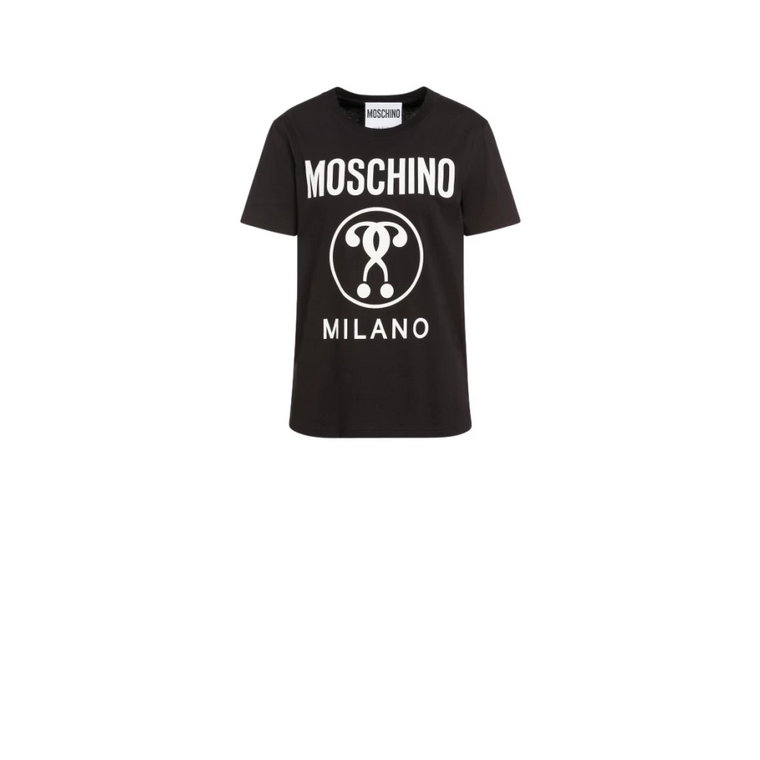 Double Question Logo T-shirt Moschino
