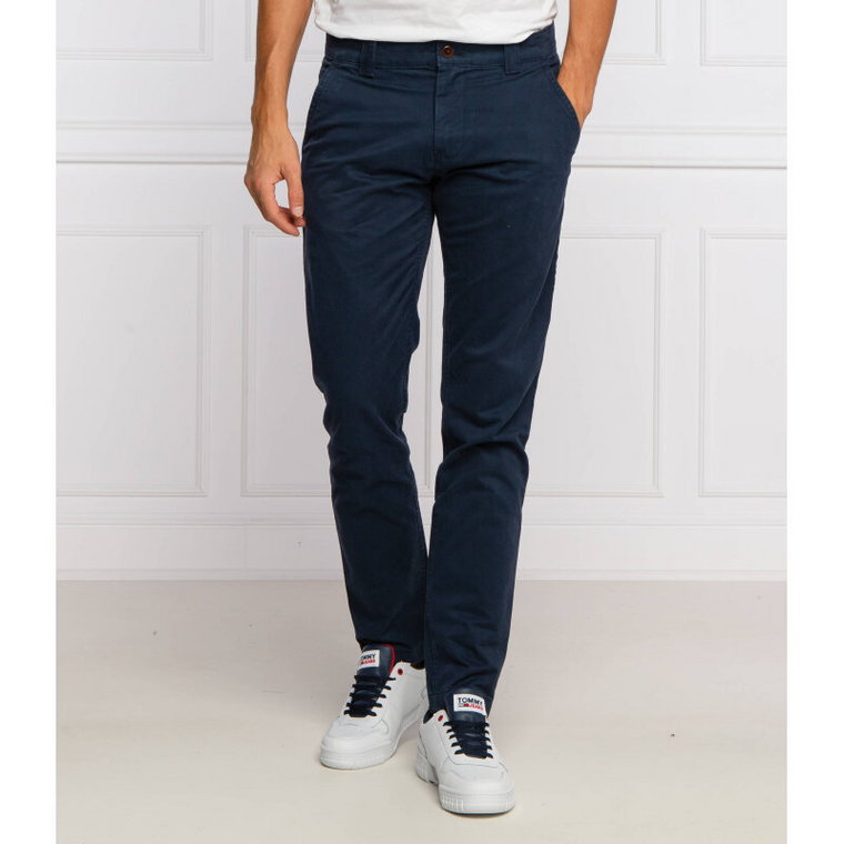 Tommy Jeans Spodnie chino Scanton | Slim Fit