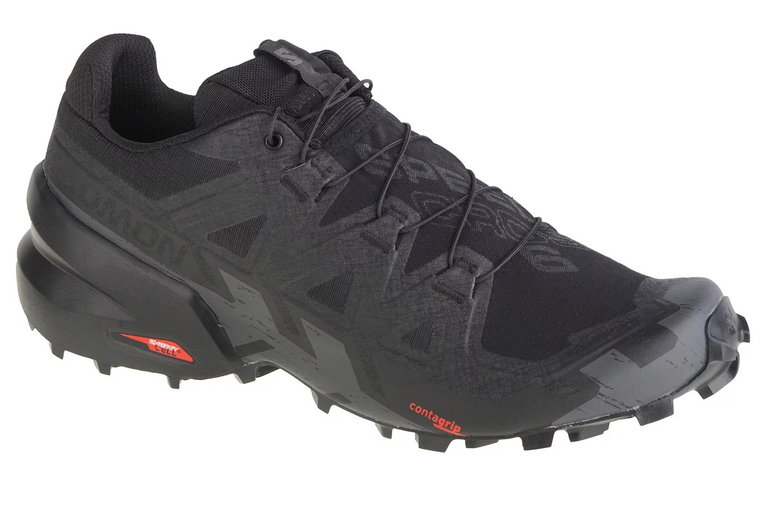 Salomon Speedcross 6 417379, Męskie, Czarne, buty do biegania, tkanina, rozmiar: 40 2/3