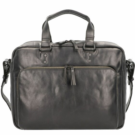 aunts & uncles Workmates Supervisor Briefcase Leather 41 cm Laptop Compartment black