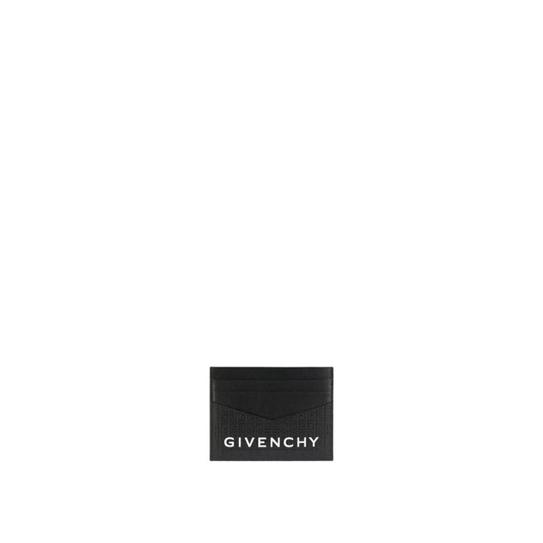 Micro 4G Wytłoczony Portfel na Karty Givenchy