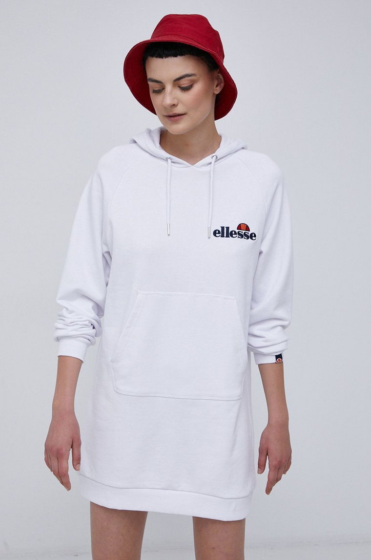 Ellesse Sukienka kolor biały mini prosta SGK13289-011