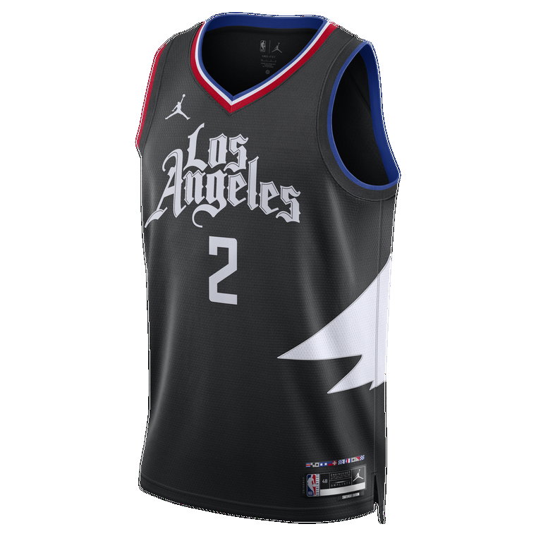 Męska koszulka Jordan Dri-FIT NBA Swingman Los Angeles Clippers Statement Edition - Czerń