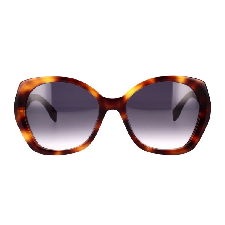 Eleganckie Okulary Przeciwsłoneczne w Stylu Motyla Fendi