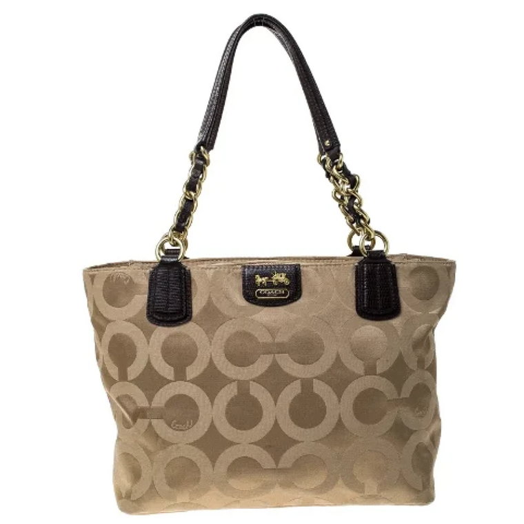 Pre-owned Fabric totes Coach Pre-owned