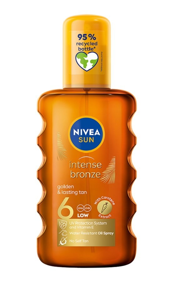 NIVEA Sun Olejek do opalania w sprayu SPF 6 200ml    sezon 2019