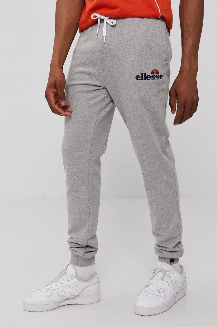 Ellesse Spodnie Nioro Jog Pant męskie kolor szary z aplikacją SHS08783