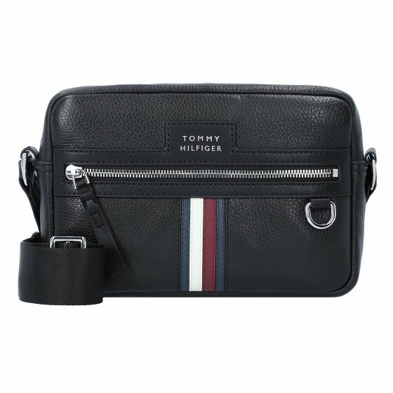 Tommy Hilfiger Premium Torba na ramię Skórzany 24 cm black