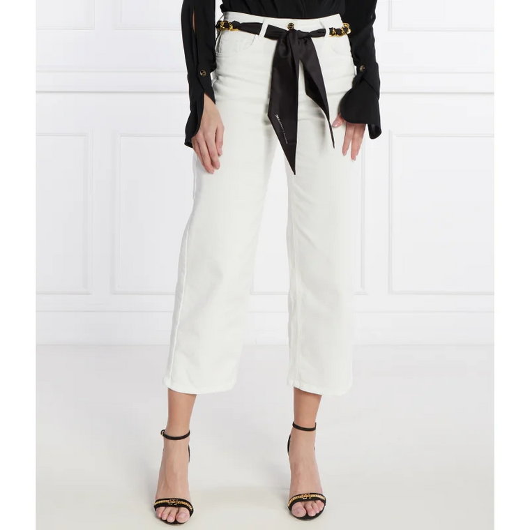 Elisabetta Franchi Jeansy | Cropped Fit | high waist