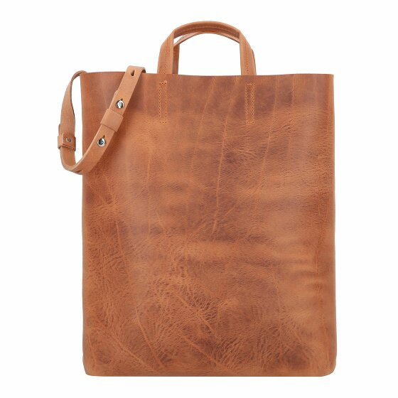 Harold's Paperbag Shopper Bag Skórzany 33 cm cognac