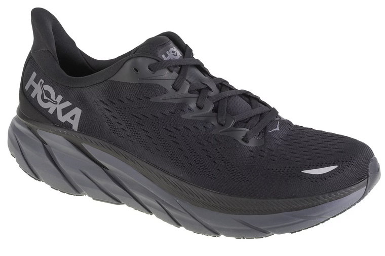 Hoka M Clifton 8 1119393-BBLC, Męskie, Czarne, buty do biegania, tkanina, rozmiar: 44