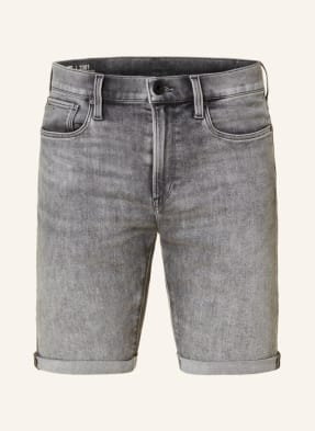 G-Star Raw Szorty Jeansowe 3301 Slim Shorts grau