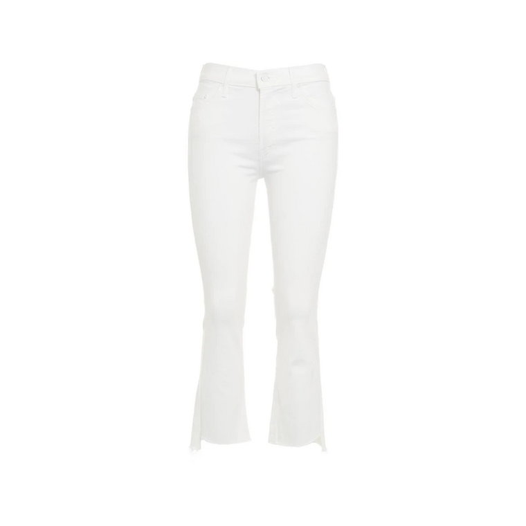 Białe Jeansy dla Kobiet Mother