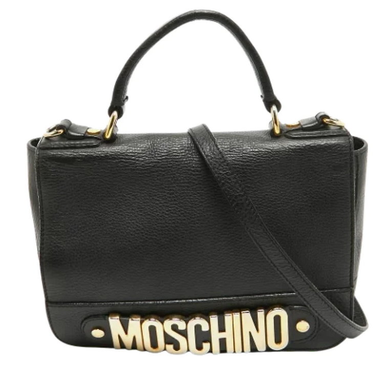 Pre-owned Leather handbags Moschino Pre-Owned