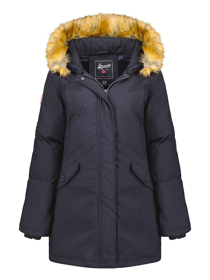 Geographical Norway Parka "Dinasty" w kolorze granatowym