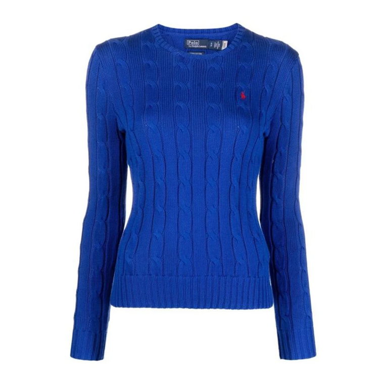 Wygodny i stylowy sweter z okrągłym dekoltem dla kobiet Ralph Lauren